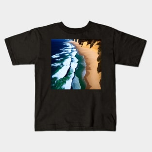 Sand beach waves - tshirt mugs pillows Kids T-Shirt